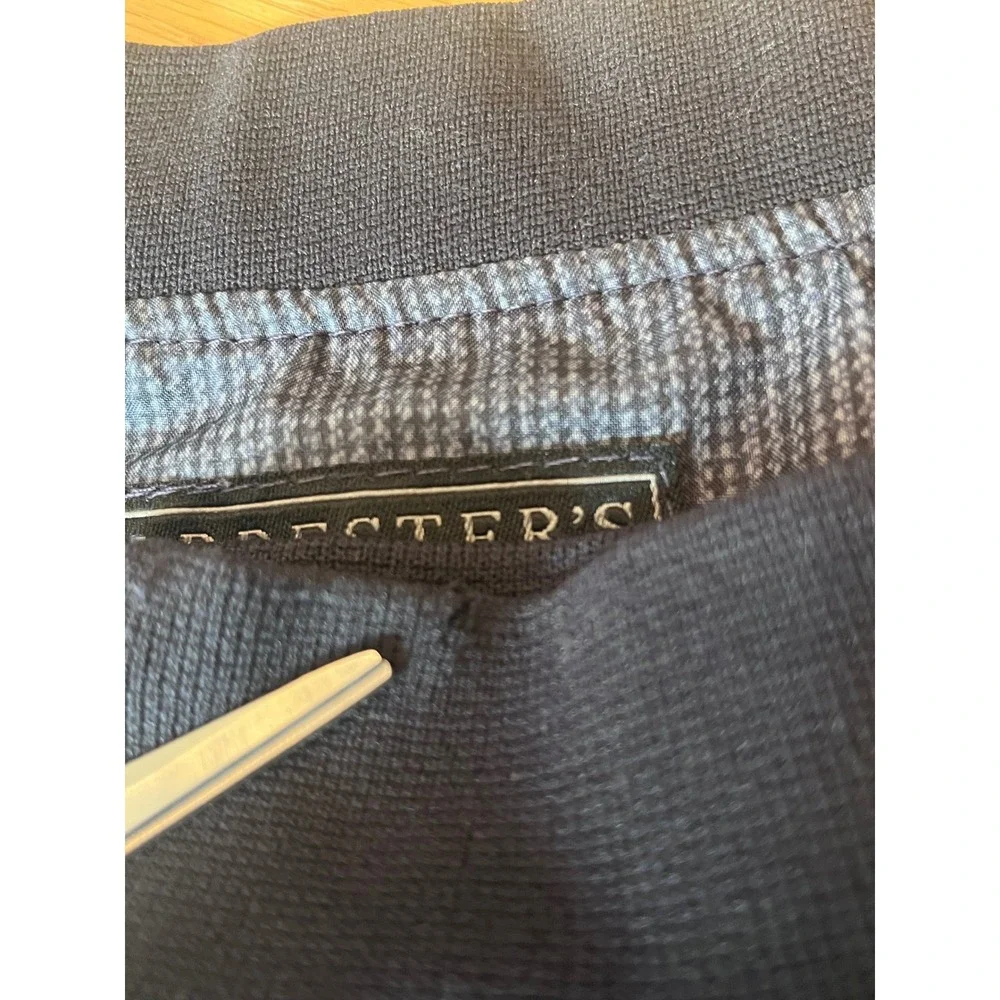 Forrester's Performance Windbreaker Pullover Mens Size M Navy Blue Gorpcore